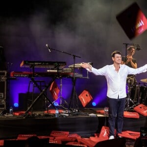 Exclusif - Marc Lavoine - Concert de Marc Lavoine pour l'ouverture du Festival de Ramatuelle, le 1er août 2019