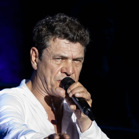 Exclusif - Marc Lavoine - Concert de Marc Lavoine pour l'ouverture du Festival de Ramatuelle, le 1er août 2019