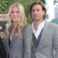 Gwyneth Paltrow et son mari Brad Falchuk - Ryan Murphy reçoit son étoile sur le Walk Of Fame à Hollywood, le 4 décembre 2018
