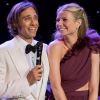 Gwyneth Paltrow et Brad Falchuk lors de leur fête à Los Angeles, le 14 avril 2018.