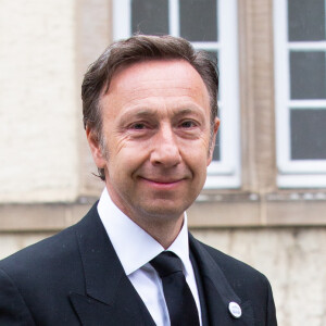 Stéphane Bern - Arrivées des familles royales aux obsèques de S.A.R. le Grand-Duc Jean de Luxembourg en la cathédrale Notre-Dame à Luxembourg le 4 mai 2019. © Cyril Moreau - Alain Rolland/Bestimage