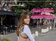 Ophélie Meunier maman : jolie photo avec bébé en Corse