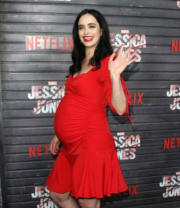 Krysten Ritter enceinte à l'avant-première de la saison 3 de "Jessica Jones" à The Arclight dans le quartier de Hollywood à Los Angeles, le 28 mai 2019.