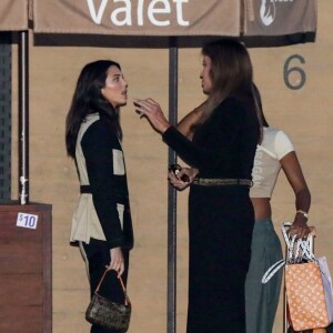 Exclusif - Kendall Jenner est allée diner avec son père Caitlyn Jenner au restaurant Nobu à Malibu, Los Angeles, le 8 août 2019.