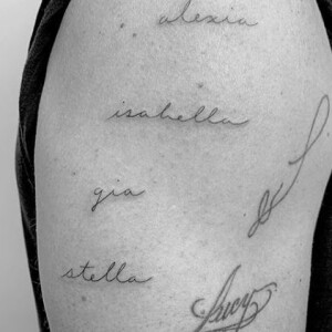 Matt Damon a réalisé de nouveaux tatouages en l'honneur de ses quatre filles le 6 août 2019.