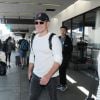 Matt Damon arrive à l'aéroport de Los Angeles (LAX), le 16 juin 2019.