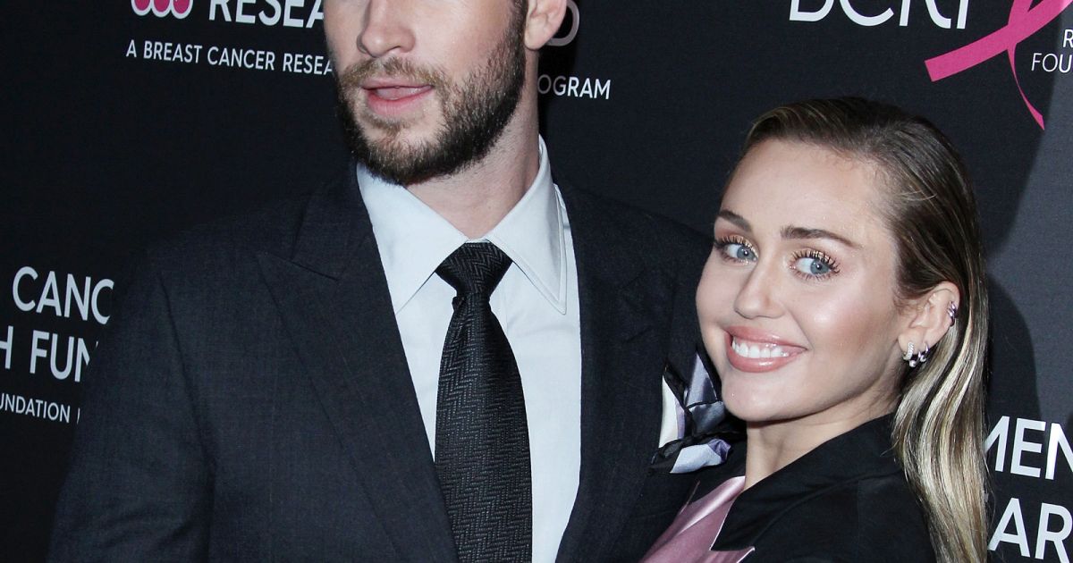 Miley Cyrus et son mari Liam Hemsworth à la soirée caritative The Women