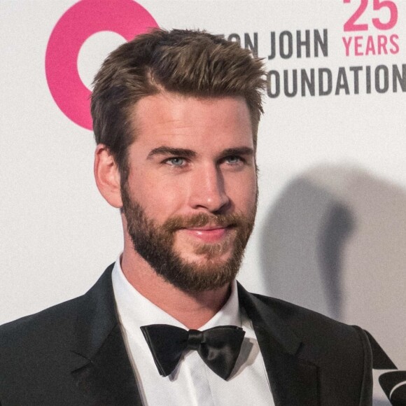 Liam Hemsworth, Miley Cyrus à la 26ème édition de la soirée "Elton John AIDS Foundation Oscar Party" 2018 à West Hollywood le 4 mars 2018.