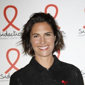 Alessandra Sublet - Soirée de lancement du Sidaction 2019 à la salle Wagram à Paris, le 18 mars 2019. © Marc Ausset-Lacroix/Bestimage