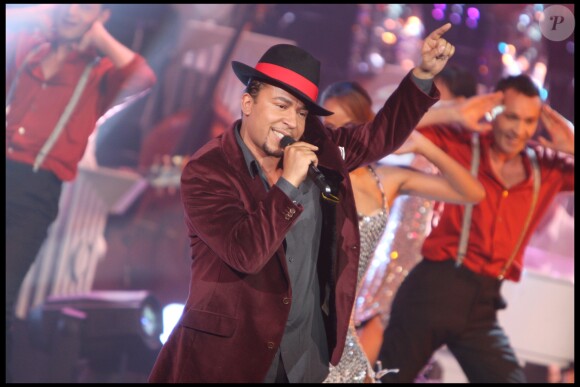 Lou Bega dans l'émission "Les années bonheur" en 2009.