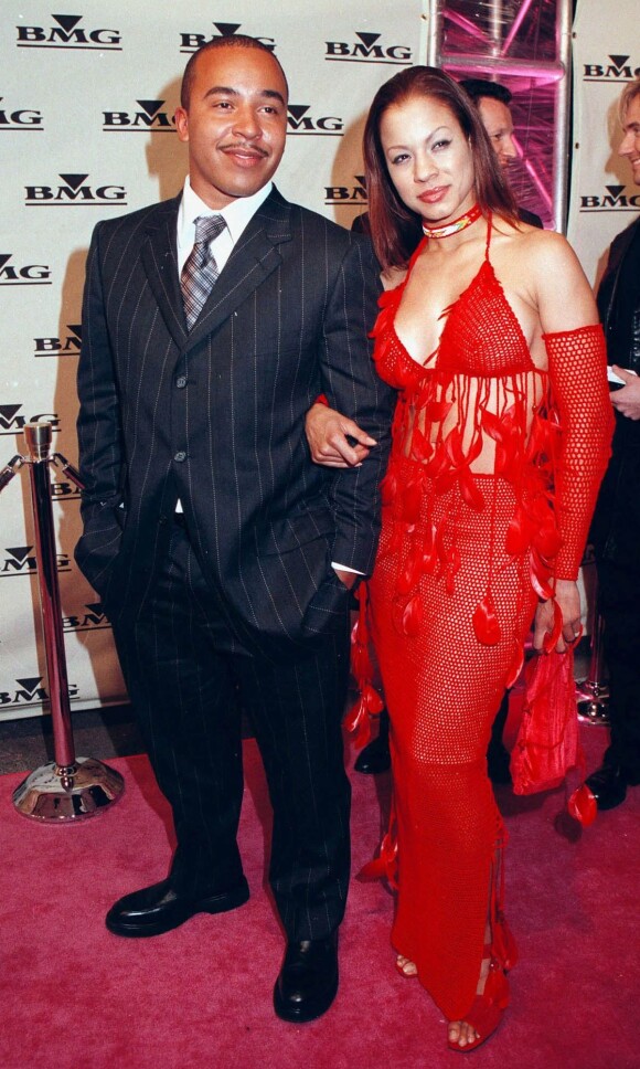 Lou Bega et Crystal aux Grammy Awards de Los Angeles en 2000. 