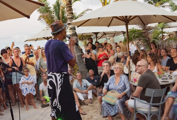 Exclusif - Yannick Noah lors du St-Barth Family Festival 2019 à l'hôtel Manapany sur l'île de Saint-Barthélemy, Antilles française, France, le 8 août 2019. © Xavier Merchet-Thau/PhotoStBarth/Bestimage