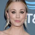 Kaley Cuoco à la press room de la soirée des 24ème Critics Choice Awards au Barker Hangar à Santa Monica, Los Angeles, Californie, Etats-Unis, le 13 janvier 2019.
