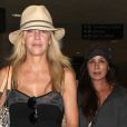  Heather Locklear arrive à l'aéroport de Los Angeles, le 20 septembre 2012. 