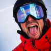 Julian Bugier au ski, le 8 mars 2019