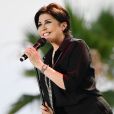 Liane Foly durant le concert Star à Juan, au profit de l'association "Enfant Star et Match" dans la pinède Gould d'Antibes Juan-les-Pins le 10 juillet 2018. © Bruno Bebert/Bestimage