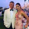Katharine McPhee Foster et son mari David Foster. Août 2019.