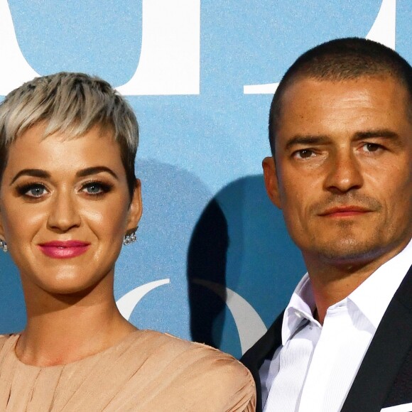 Orlando Bloom et sa compagne Katy Perry lors de la 2ème édition du "Monte-Carlo Gala for the Global Ocean" à l'opéra de Monte-Carlo à Monaco, le 26 septembre 2018. © Bruno Bébert/Bestimage