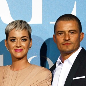 Orlando Bloom et sa compagne Katy Perry lors de la 2ème édition du "Monte-Carlo Gala for the Global Ocean" à l'opéra de Monte-Carlo à Monaco, le 26 septembre 2018. © Bruno Bébert/Bestimage