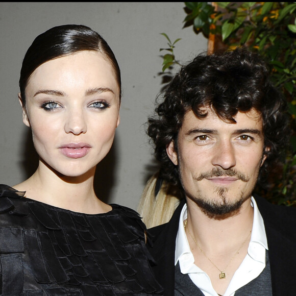 Orlando Bloom et Miranda Kerr à Milan, en septembre 2010 ©sgp