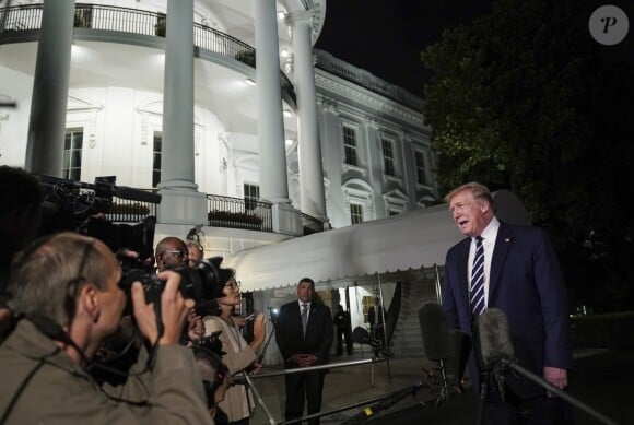 Donald Trump quitte la Maison Blanche pour rejoindre le G7 à Biarritz, le 23 août 2019.
