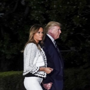 Donald Trump quitte la Maison Blanche pour rejoindre le G7 à Biarritz, le 23 août 2019.