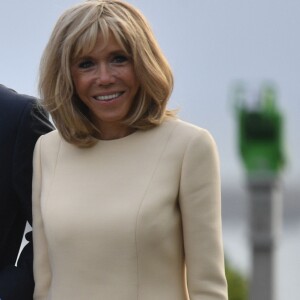 Le président français Emmanuel Macron et le Premier ministre britannique Boris Johnson lors de l'accueil informel au sommet du G7 à Biarritz, France, le 24 août 2019.