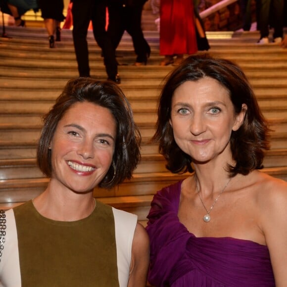 Semi-exclusif - Alessandra Sublet, Sophie Delafontaine (directrice artistique de Longchamp) - Soirée du 70ème anniversaire de Longchamp à l'Opéra Garnier à Paris le 11 septembre 2018. © Rachid Bellak/Bestimage