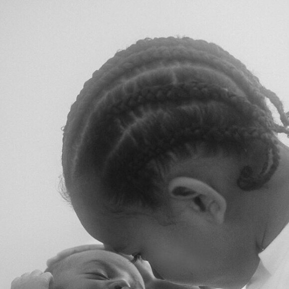 Kim Kardashian, Saint et Psalm- Instagram