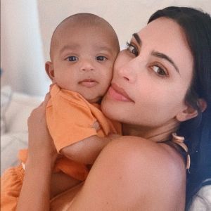 Kim Kardashian et Psalm- Instagram