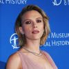 Scarlett Johannson, au photocall de la soirée "2018 American Museum of Natural History Gala" à New York, le 15 novembre 2018.