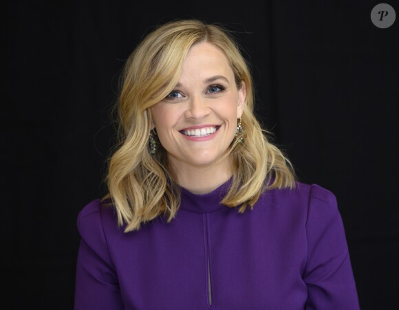 Reese Witherspoon à la conférence de presse de "Big Little Lies" à l'hôtel Four Seasons de Beverly Hills. Los Angeles, le 26 juin 2019.