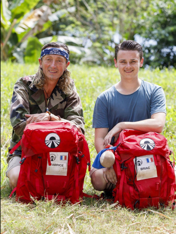 Fabrice et Briac, candidats de "Pékin Express 2019", photo officielle de M6