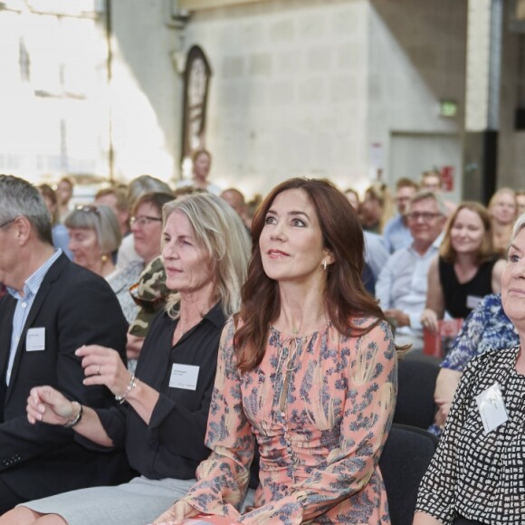 La princesse Mary de Danemark au lancement de l'opération "Behind the Community Survey" à Copenhague le 26 août 2019. 26/08/2019 - Copenhague