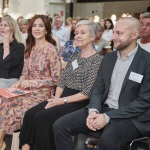 La princesse Mary de Danemark au lancement de l'opération "Behind the Community Survey" à Copenhague le 26 août 2019. 26/08/2019 - Copenhague