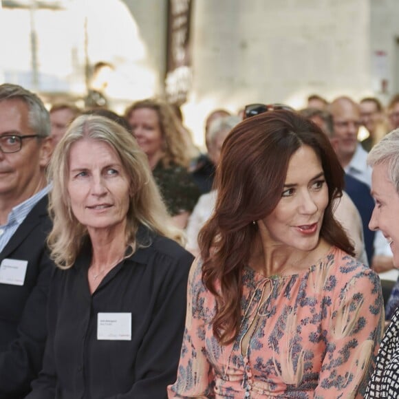 La princesse Mary de Danemark au lancement de l'opération "Behind the Community Survey" à Copenhague le 26 août 2019. 26/08/2019 - Copenhague