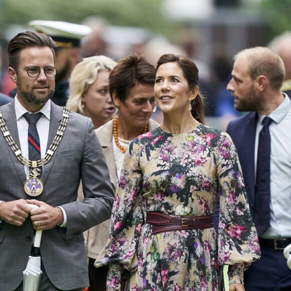 La princesse Mary de Danemark inaugurait le 15 août 2019 le festival des fleurs à Odense, baptisant à cette occasion une nouvelle variété d'hortensias.