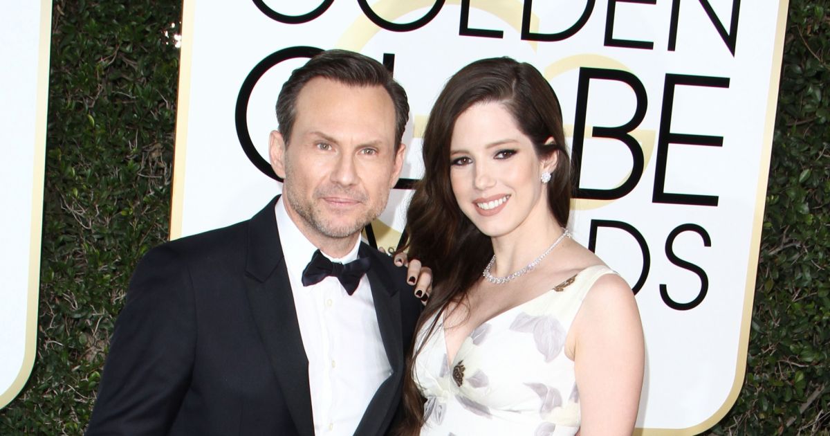 Christian Slater et sa femme Brittany Lopez 74e cérémonie annuelle
