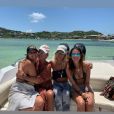 Laeticia Hallyday et ses copines profitent de leurs derniers moments à Saint-Barthélémy- Instagram- 29 août 2019.
