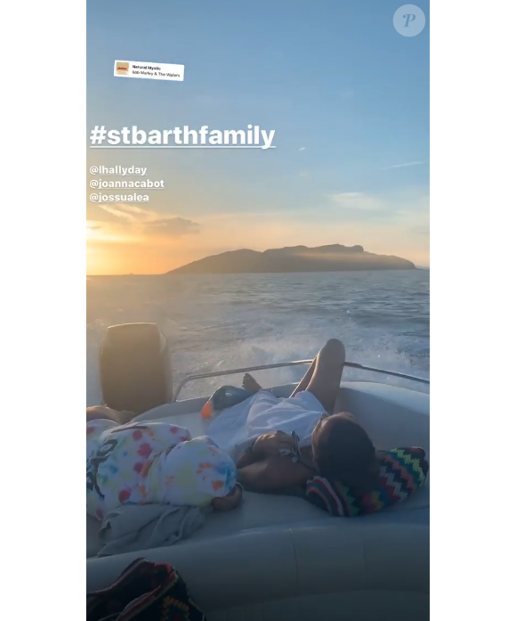 Laeticia Hallyday et ses copines profitent de leurs derniers moments à Saint-Barthélémy- Instagram- 29 août 2019.