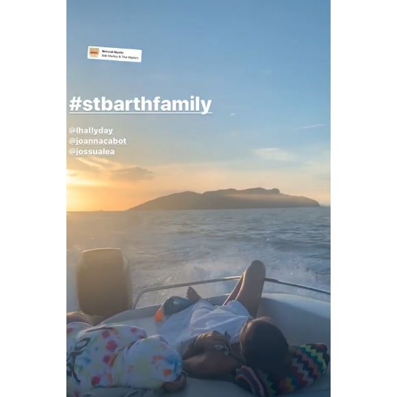 Laeticia Hallyday et ses copines profitent de leurs derniers moments à Saint-Barthélémy- Instagram- 29 août 2019.