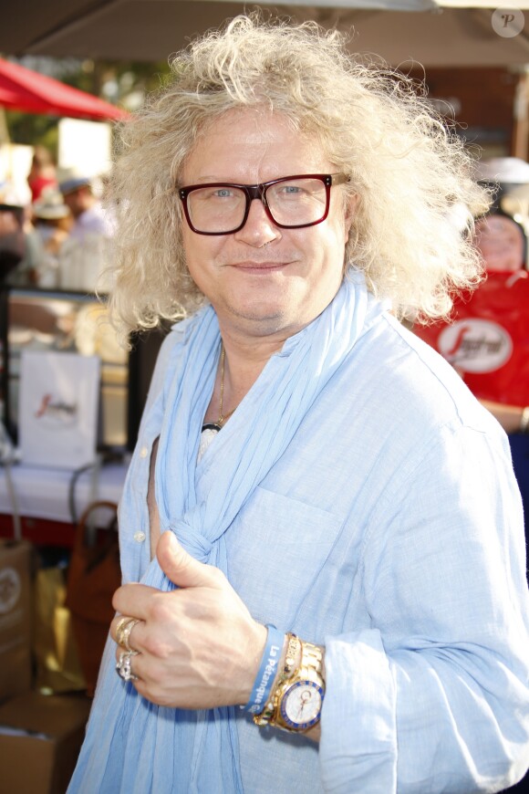 Pierre-Jean Chalençon - 7ème édition du Trophée de la Pétanque Gastronomique au Paris Yacht Marina à Paris le 27 juin 2019. © Christophe Aubert via Bestimage