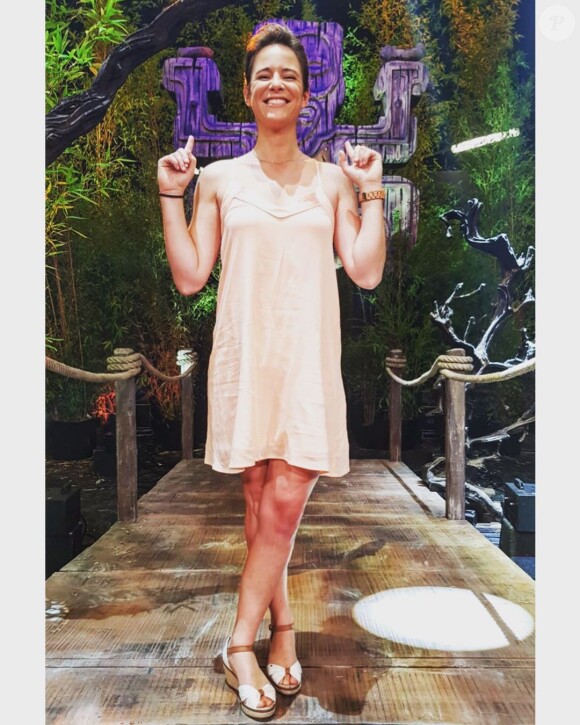 Clo de "Koh-Lanta" lors de la finale, photo Instagram, décembre 2018
