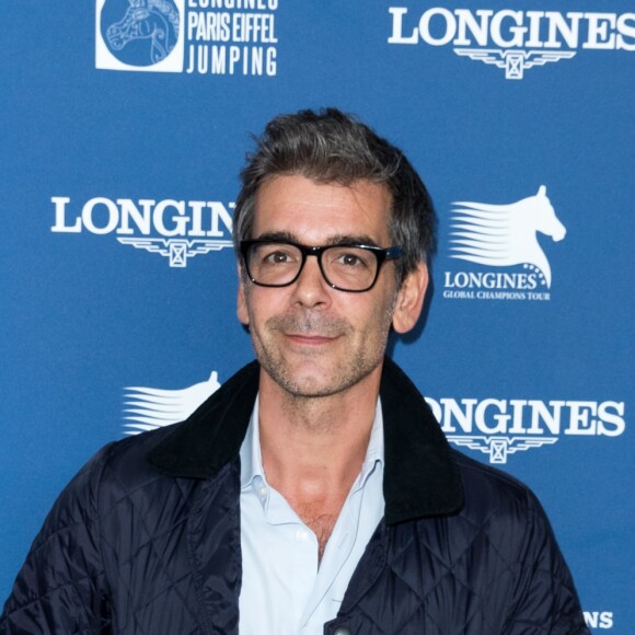 Exclusif - Xavier de Moulins - Photocall lors du Longines Paris Eiffel Jumping au Champ de Mars à Paris le 2 juillet 2017. © Olivier Borde / Veeren / Bestimage