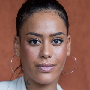 Amel Bent - Célébrités dans le village des internationaux de France de tennis de Roland Garros à Paris, France, le 6 juin 2019. © Jacovides-Moreau/Bestimage