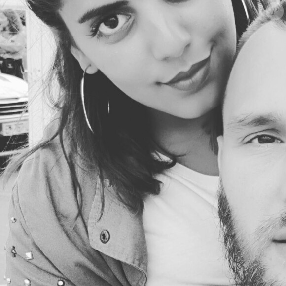 Inès Reg et son mari Kévin sur Instagram.
