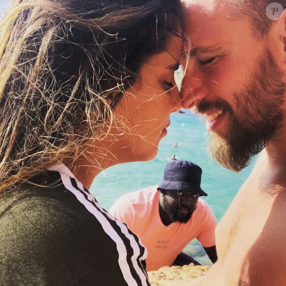 Inès Reg et son mari Kevin sur Instagram.