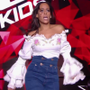 Amel Bent joue les Beyonce sur le plateau de "The Voice Kids 2019" sur TF1. Le 6 septembre 2019.