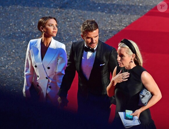 David Beckham et Victoria Beckham, accompagnés de leur fils Brooklyn Beckham ont participé à la soirée "GQ Men of the Year" Awards à Londres le 3 septembre 2019.