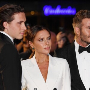 David Beckham et Victoria Beckham, accompagnés de leur fils Brooklyn Beckham ont participé à la soirée "GQ Men of the Year" Awards à Londres le 3 septembre 2019.